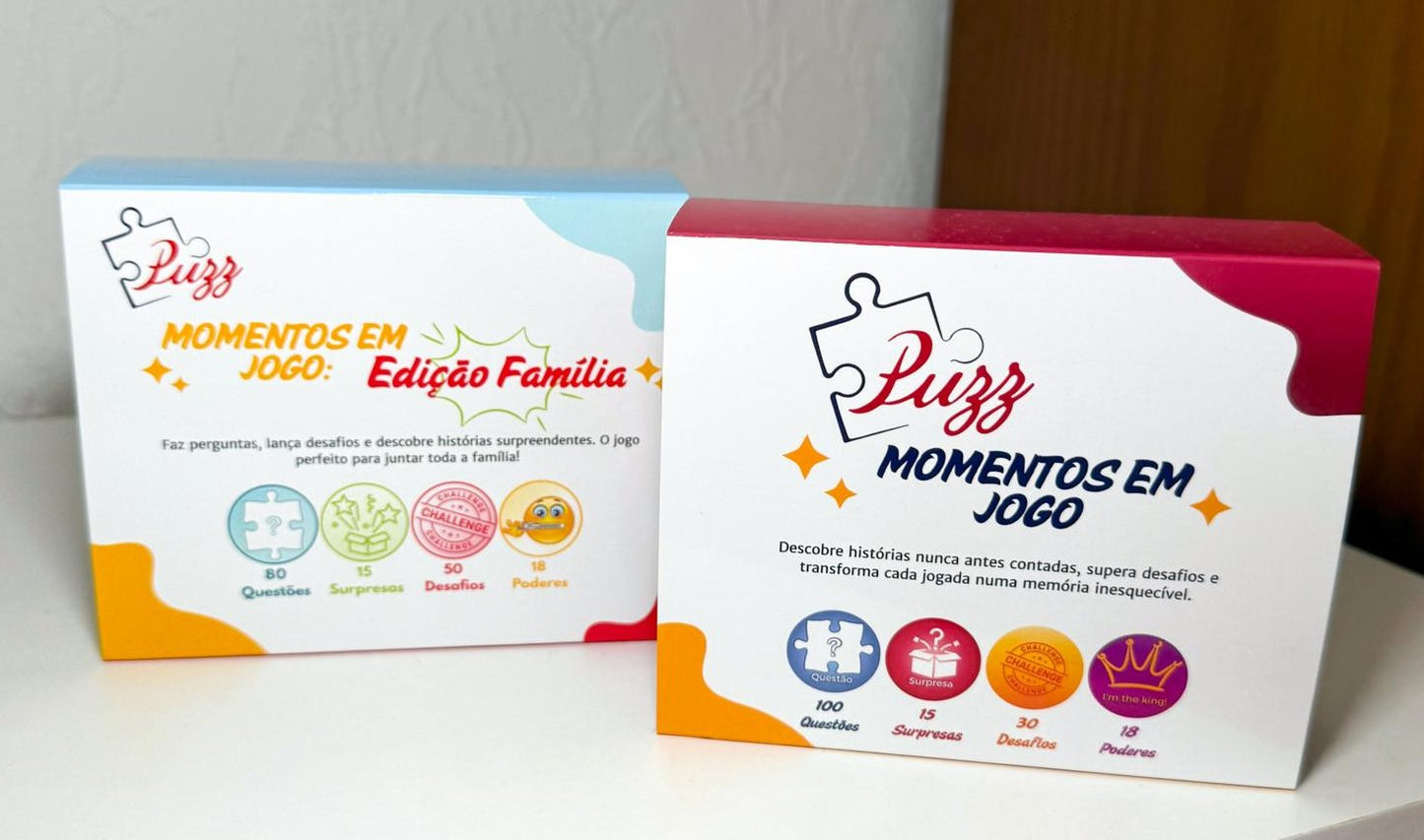 Momentos em Jogo Duo : Edição Família + Amigos